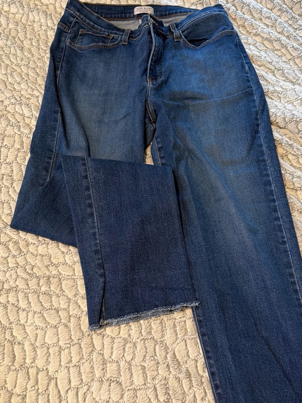 Judy Blue Indigo Straight Leg Jeans